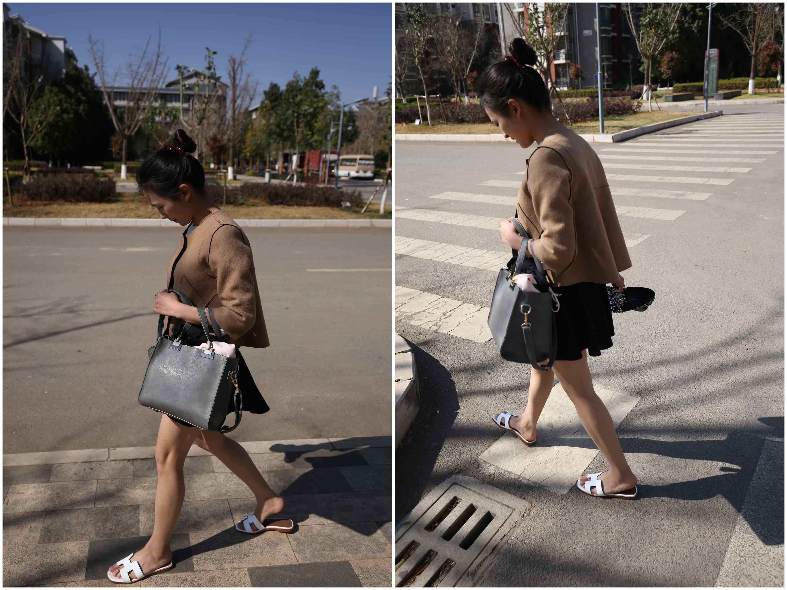 [大西瓜爱牙膏]拖鞋跟拍