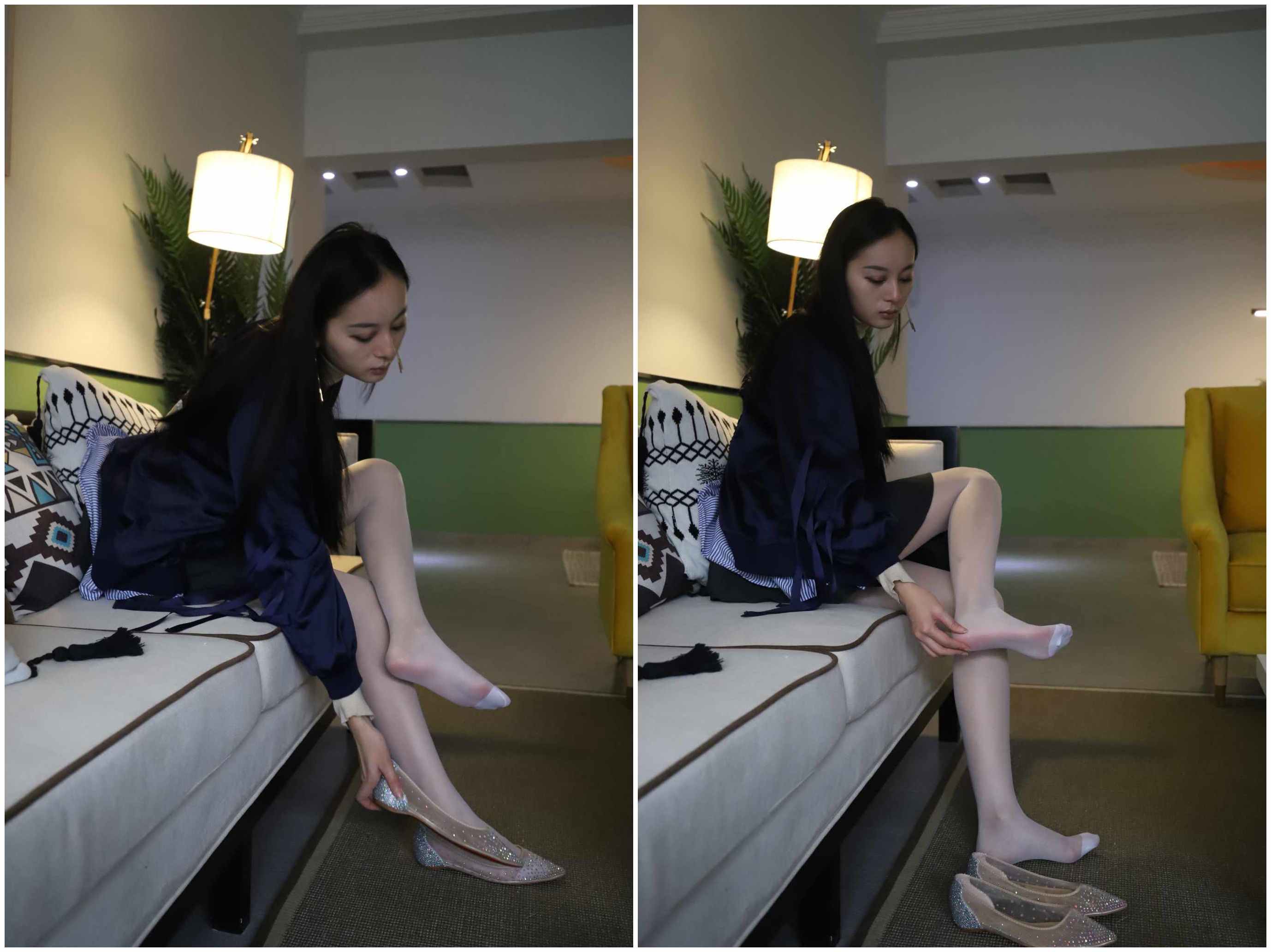 [大西瓜爱牙膏]12月活动模特一 白丝