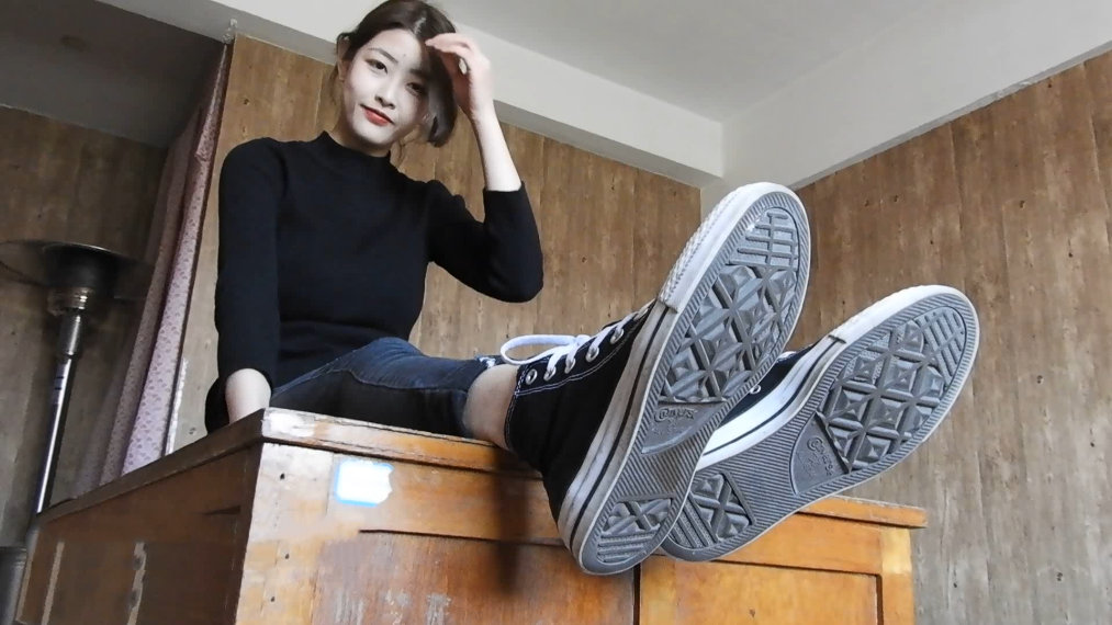 [突围4K视频]NO.003-美雪 原味船袜裸足