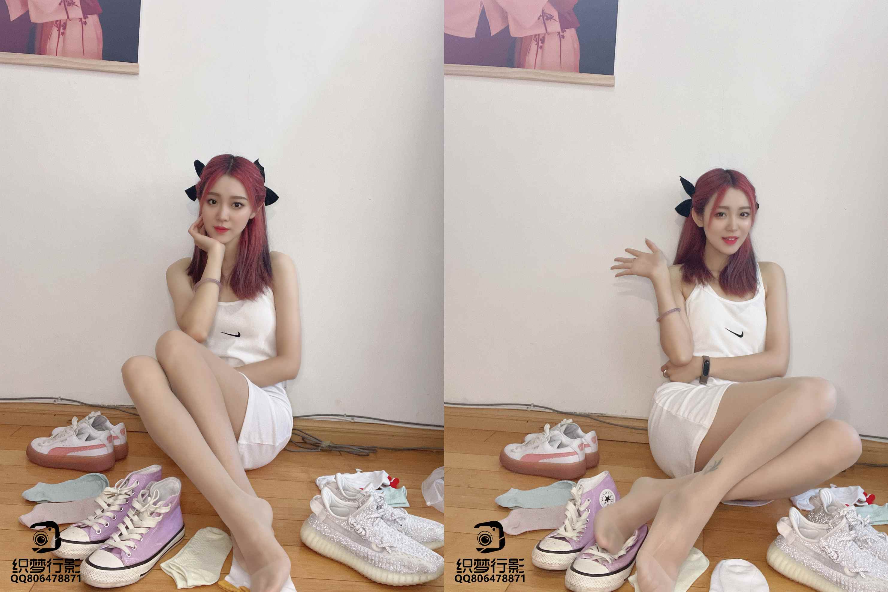 [织梦映像]耐克白衣