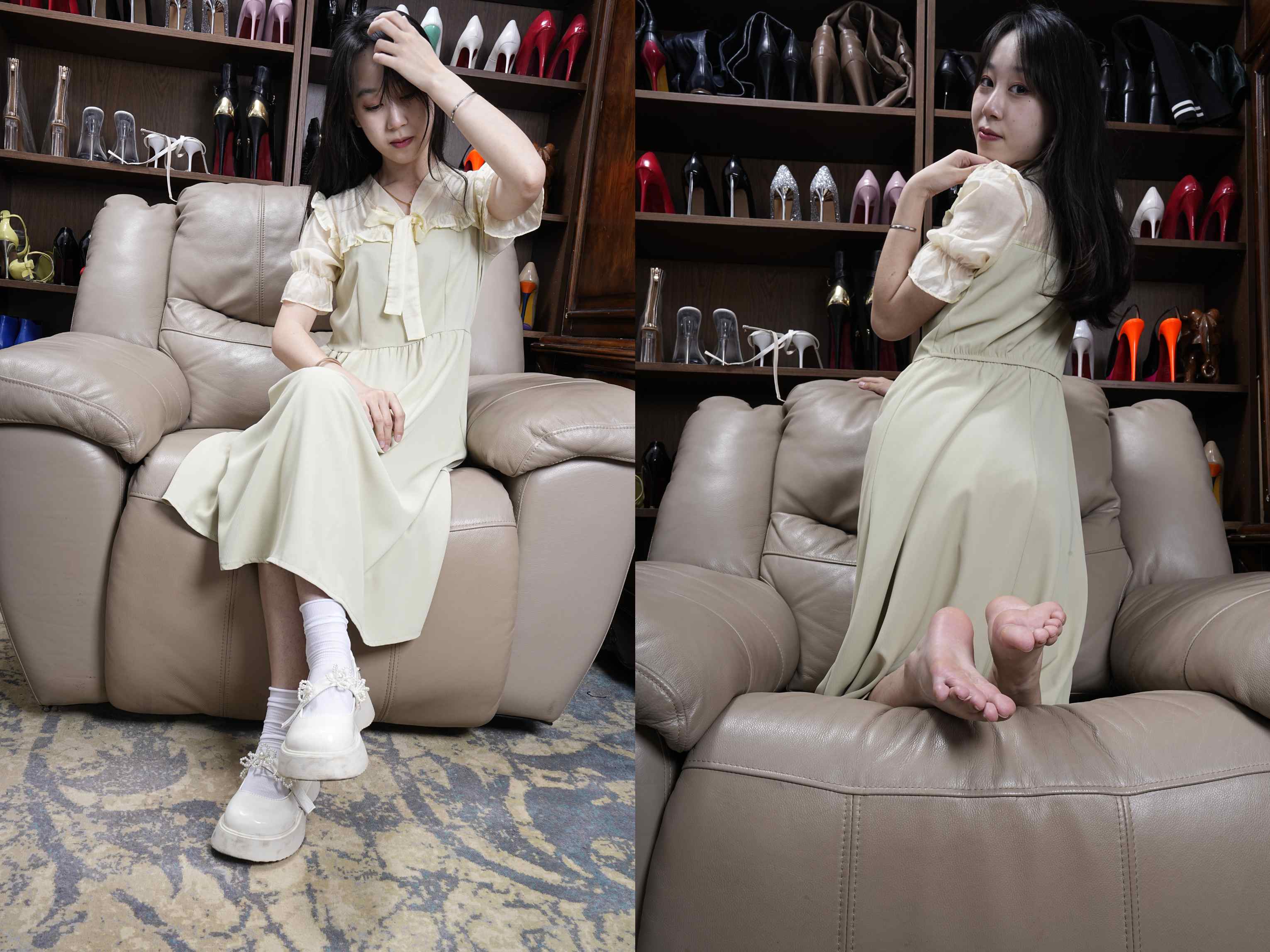 [Sexy Asian Girls Feet] No.037-小女生婉婉的性感的35码小脚丫