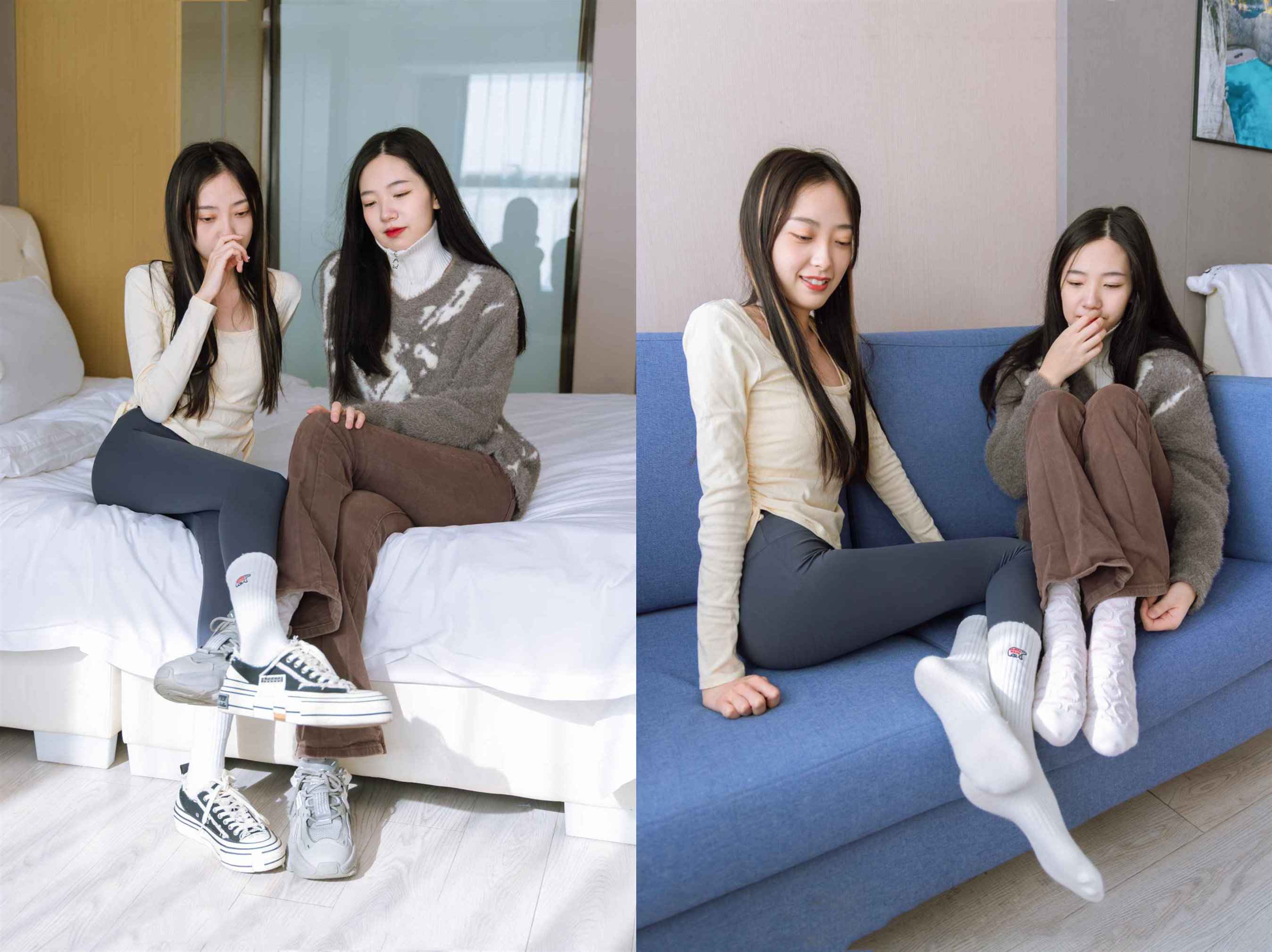 [袜啵啵]166期 小甜豆稚予-多套服装