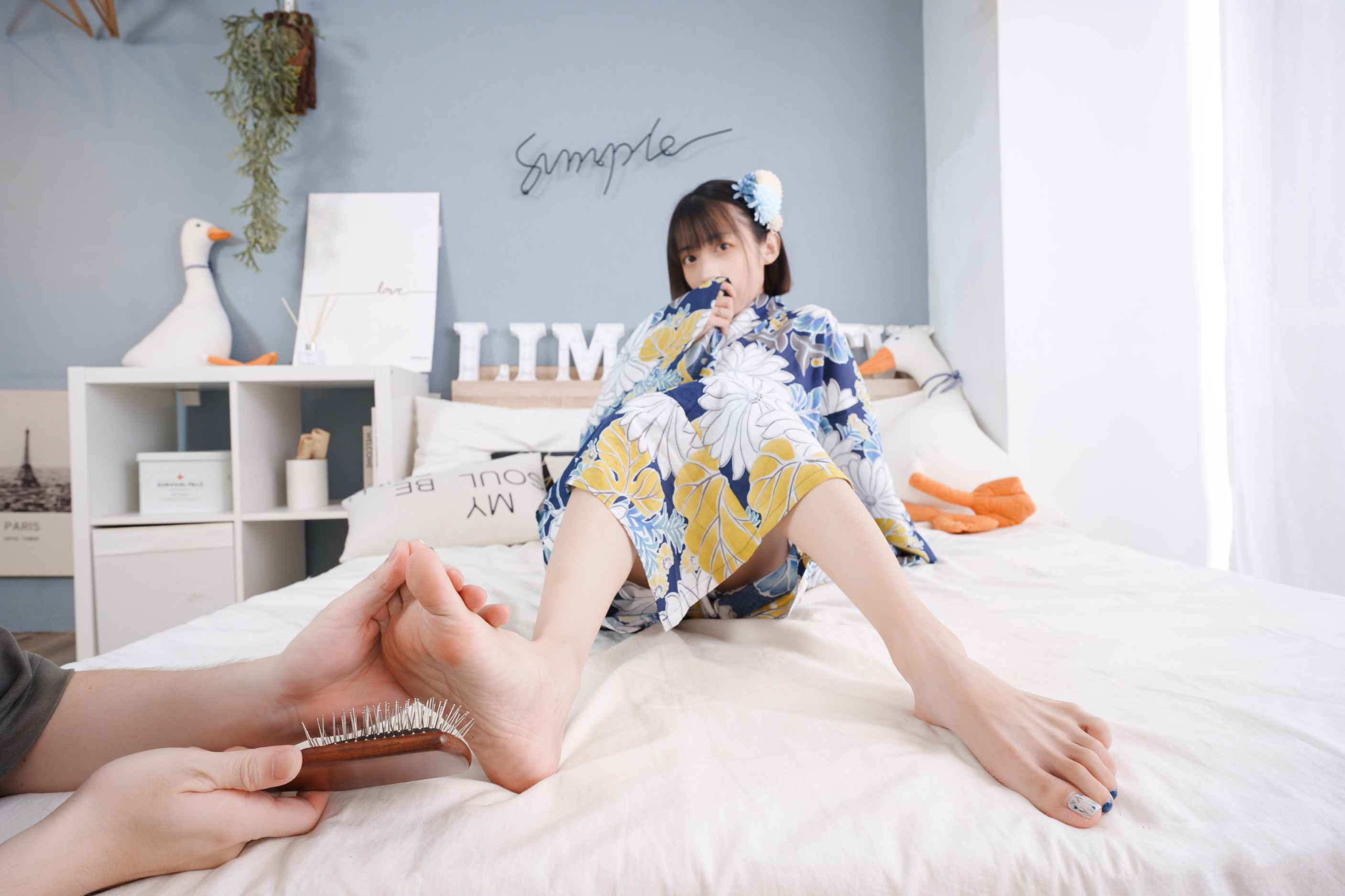 [Limerence]子子 超敏感脚脚初次被TK