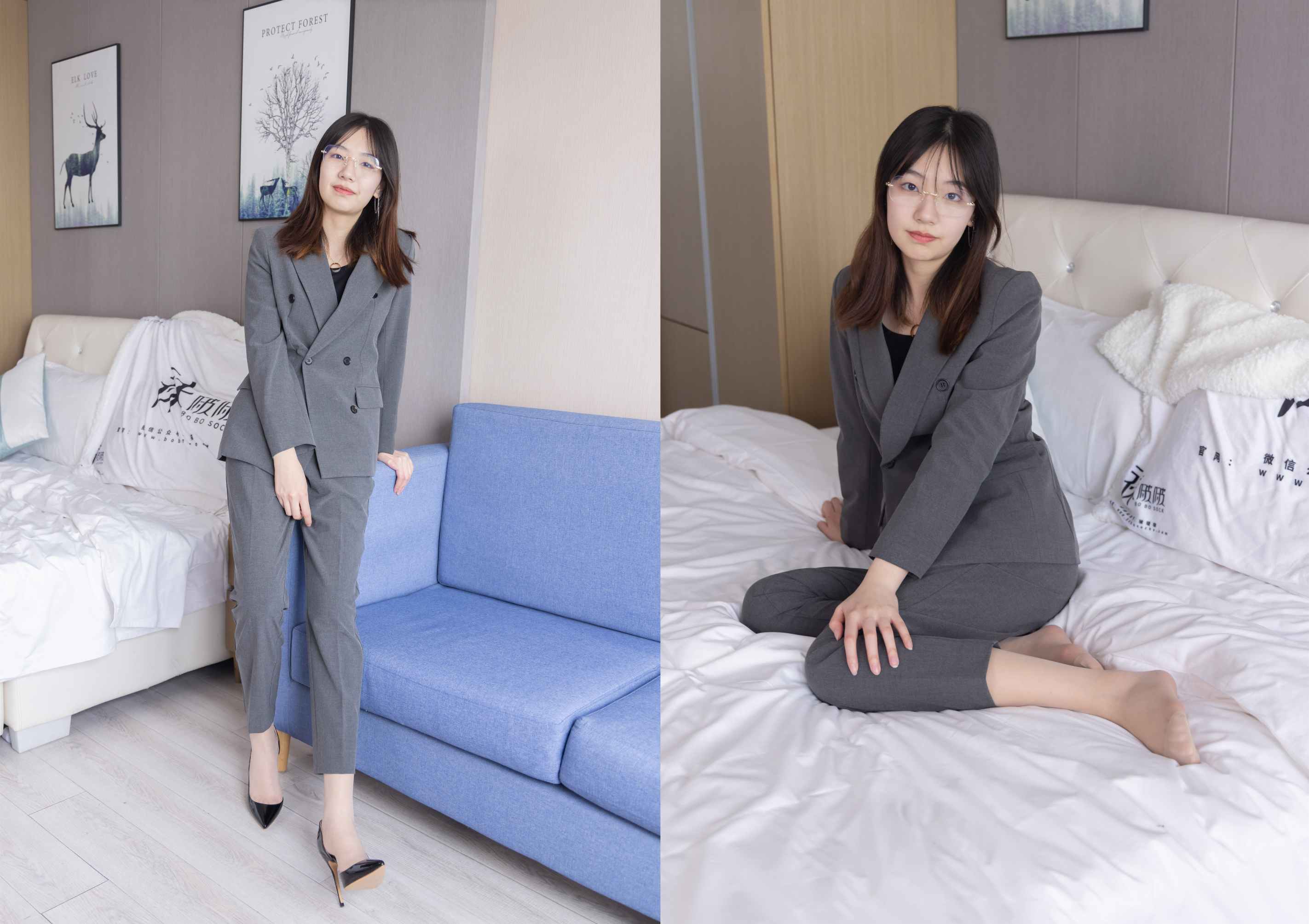 [袜啵啵]172期 小甜豆-高跟鞋、肉丝、ol风