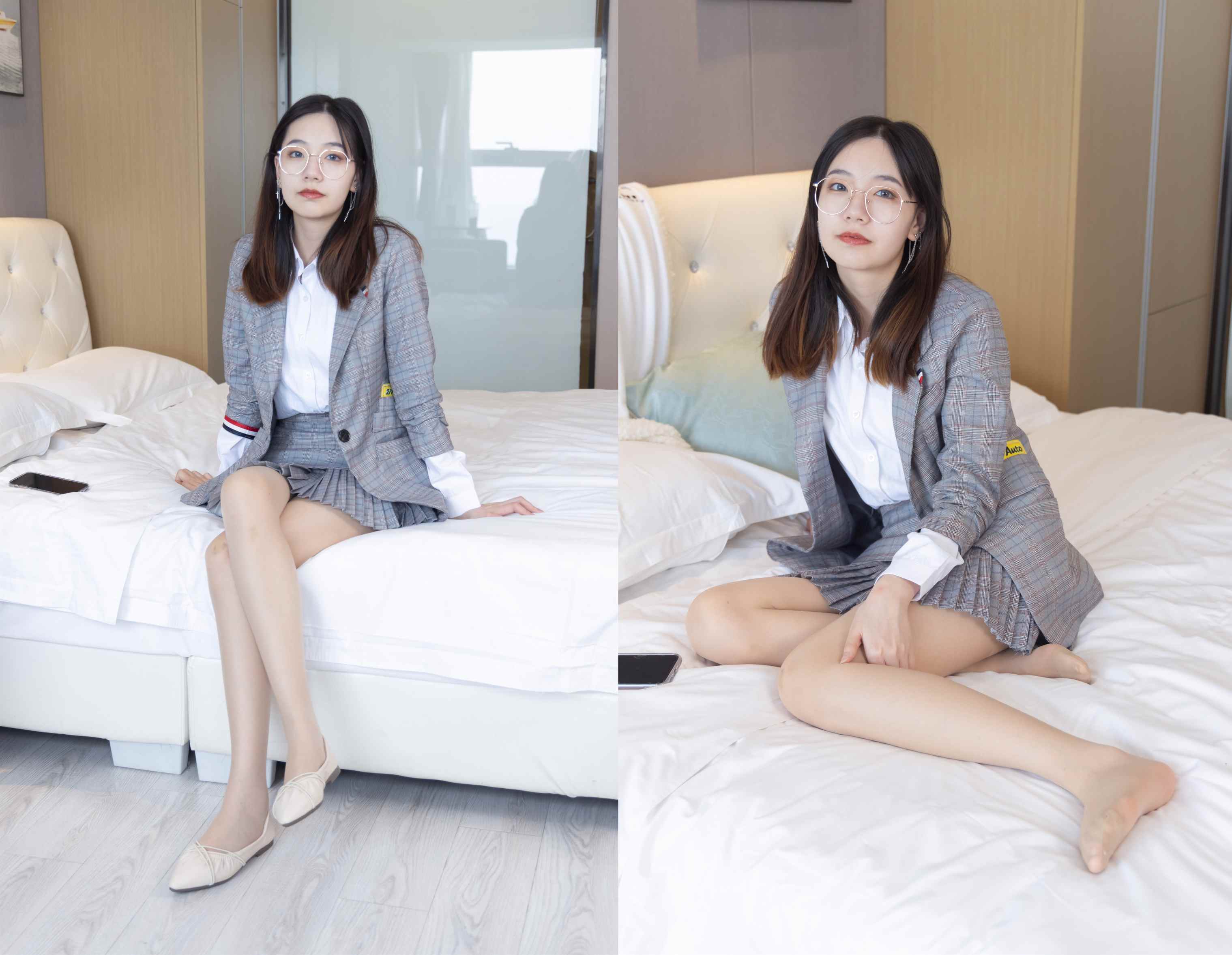 [袜啵啵]183期 小甜豆-平底鞋、肉丝（脚尖加固款）