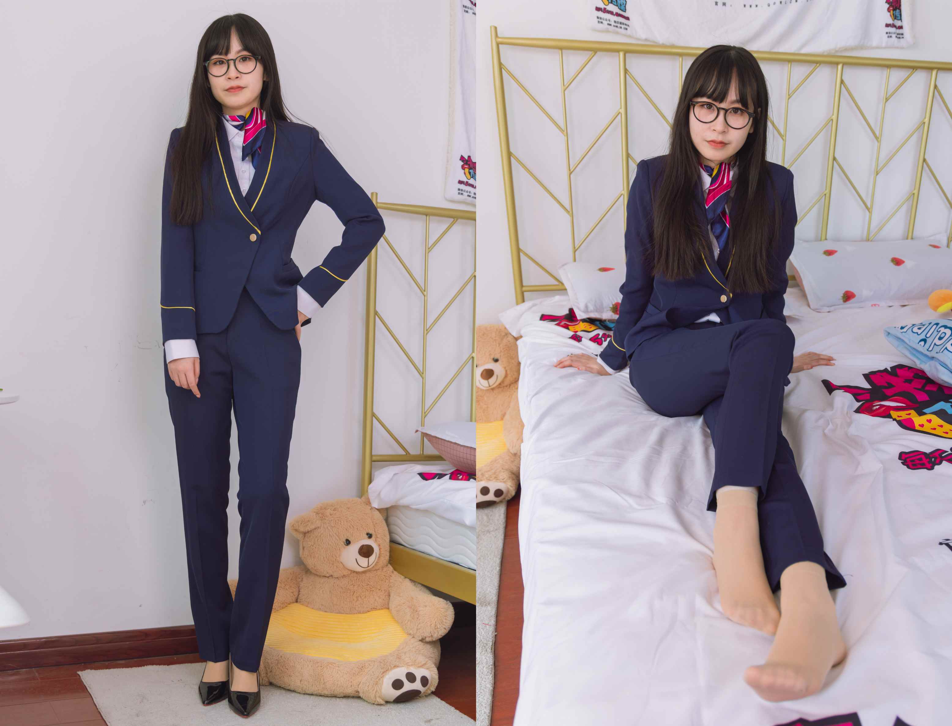 物恋传媒 NO.1500 兮兮-银行小秘书