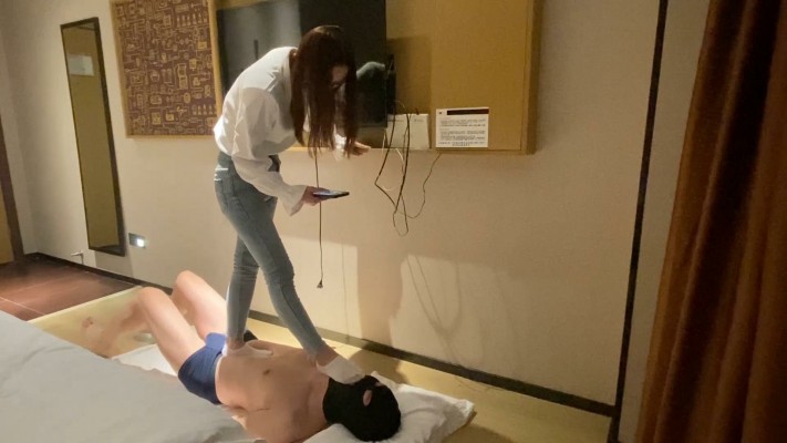 【黑丝诱惑】沐沐女主暴力调教上海狗 YC-230408-9足控资源网|爱秀美图