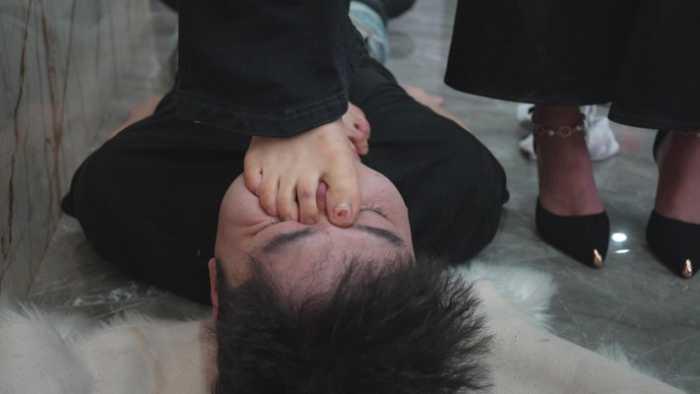 【爱秀套图】零基础全程自己首次发挥 女王范羞辱度不输专业S 让鱼七毁三观 YC-250117-13