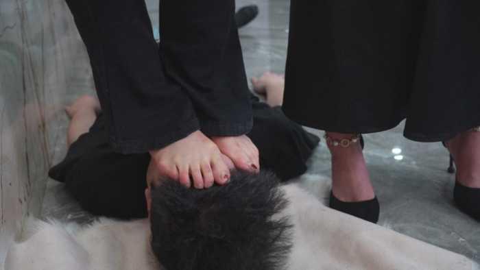 【爱秀套图】零基础全程自己首次发挥 女王范羞辱度不输专业S 让鱼七毁三观 YC-250117-13