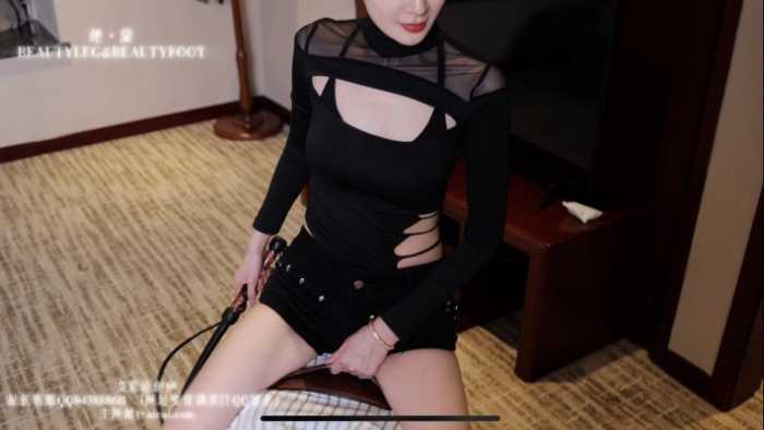 【爱秀套图】180cm长腿模特驯服马奴恋足高跟 GD023 YC-241221-2