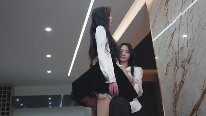 【爱秀套图】寒夕S亲自指导心理阴暗萌萌小美女 不爱碰男人却爱嘎兔子？ YC-250114-7