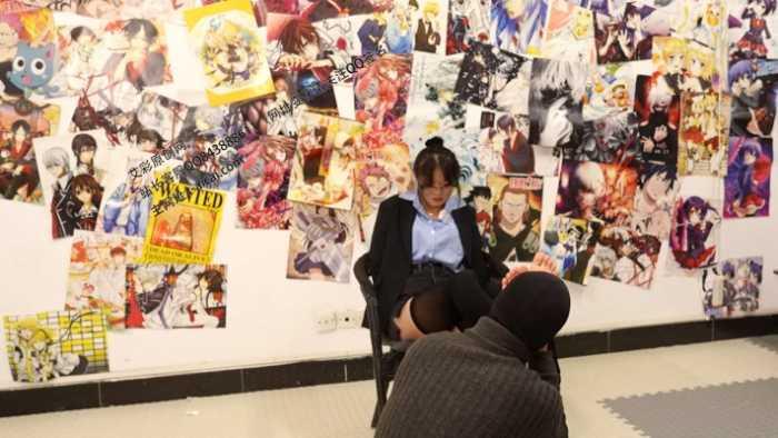【爱秀套图】【第5风格】女职员下班被老板捆绑强制舔脚 YC-250114-6