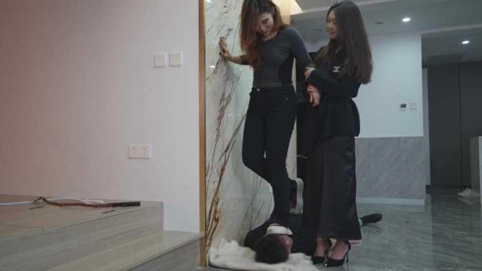 【爱秀套图】零基础全程自己首次发挥 女王范羞辱度不输专业S 让鱼七毁三观 YC-250117-13