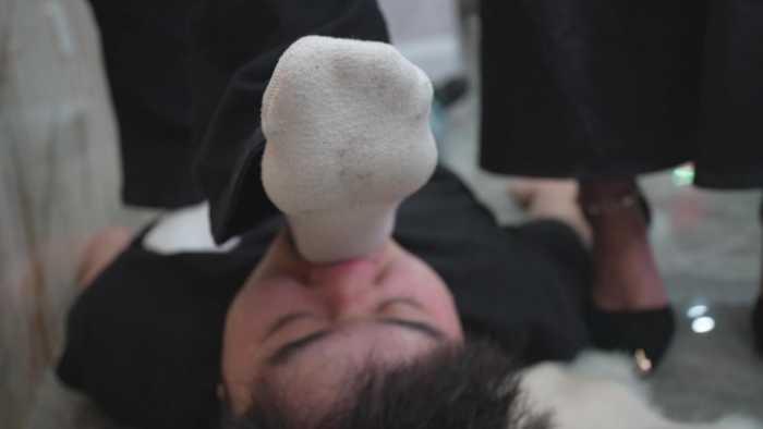 【爱秀套图】零基础全程自己首次发挥 女王范羞辱度不输专业S 让鱼七毁三观 YC-250117-13