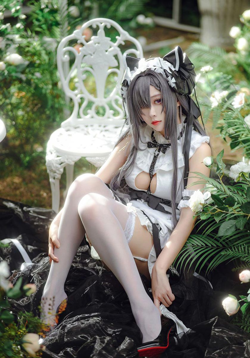 宮本桜 奥古斯特女仆装