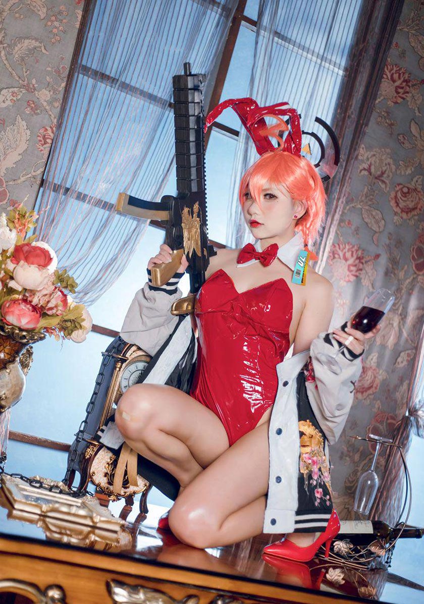 是一只熊仔 Blue Archive Neru Mikamo Bunny 碧蓝档案 美甘宁瑠