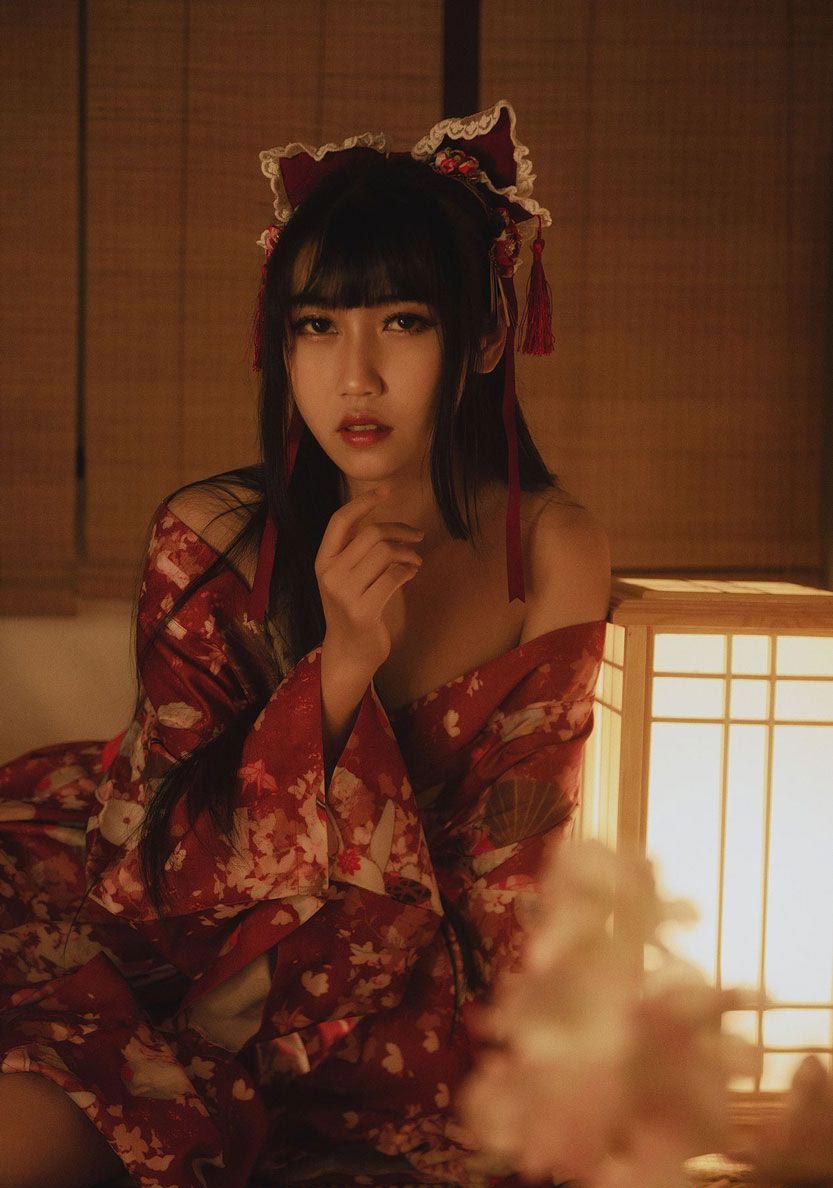 不呆猫 绳子和服