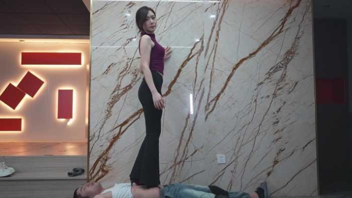 【爱秀套图】车企销售大美女冰冰 首次接触便爱上折磨糟蹋虐待人的快感 YC-250317-9