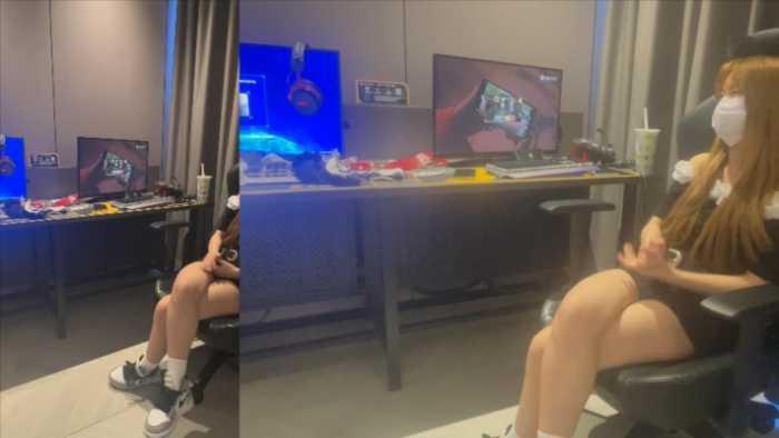 【爱秀套图】【小鲨鱼殿下】AJ踩手羞辱 YC-250314-7(1)