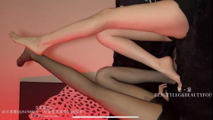 【爱秀套图】双长腿车模裸腿黑丝双压榨缩小的你 GD049 YC-250326-5