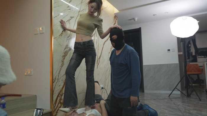 【爱秀套图】恶性虐牲畜，无认知无愧疚给M带去伤害和糟蹋，童声的小蜜 YC-250330-3