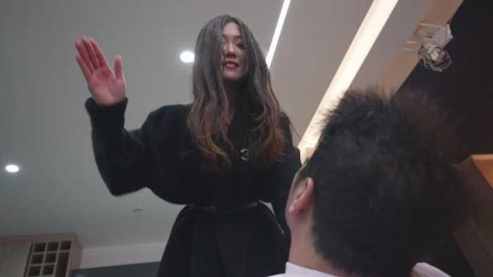 【爱秀套图】鱼七和小野耳光封顶专场 各种姿势体位 各种花样大耳光 YC-250402-2