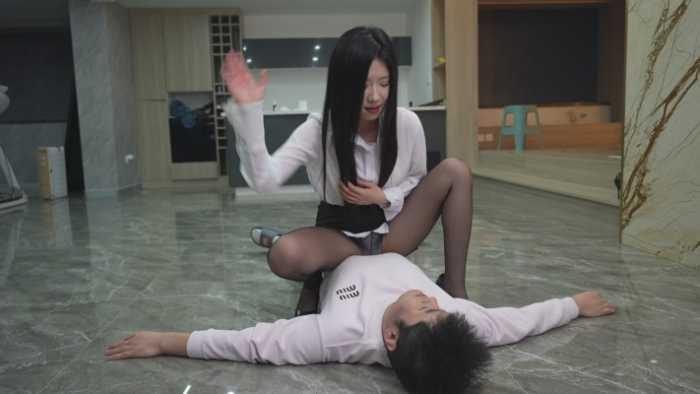 【爱秀套图】鱼七和小野耳光封顶专场 各种姿势体位 各种花样大耳光 YC-250402-2