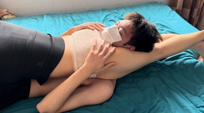 【爱秀套图】桃花姐姐重度腿绞绞晕三次重度晕多次轻度晕 ACYC-4455