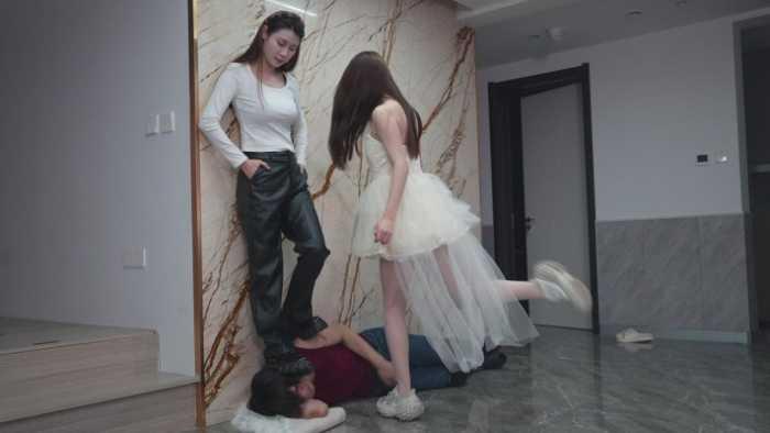 【爱秀套图】双s非人对待最高级，真M 仅需开头10秒就起生理反应 YC-250413-7