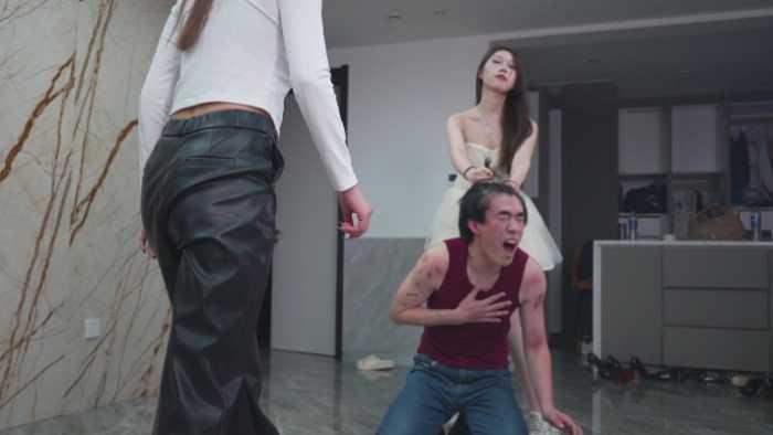 【爱秀套图】双s非人对待最高级，真M 仅需开头10秒就起生理反应 YC-250413-7