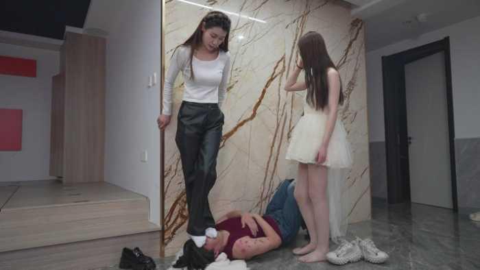 【爱秀套图】双s非人对待最高级，真M 仅需开头10秒就起生理反应 YC-250413-7