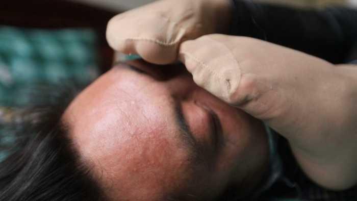 【爱秀套图】村花超臭短肉丝强迫踩脸素人闻臭丝 JS250417~1