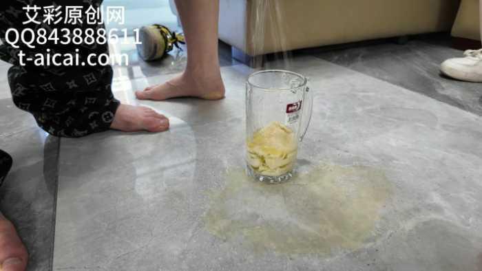 【爱秀套图】『chnnsct1818』学生情侣共同制作狗粮 YC-250416-2