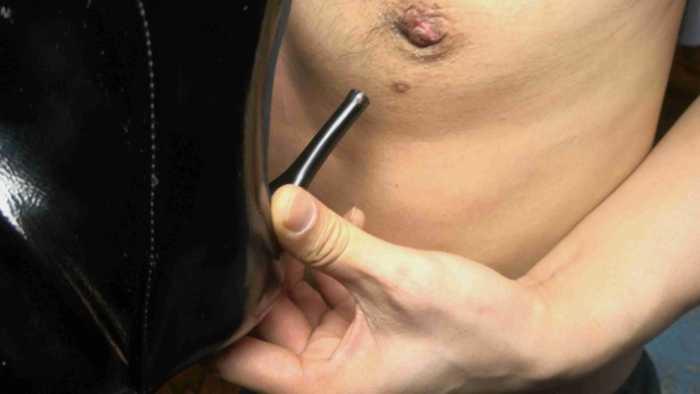 【爱秀套图】【小文S】高跟皮靴踩踏乳头 YC-250417-4