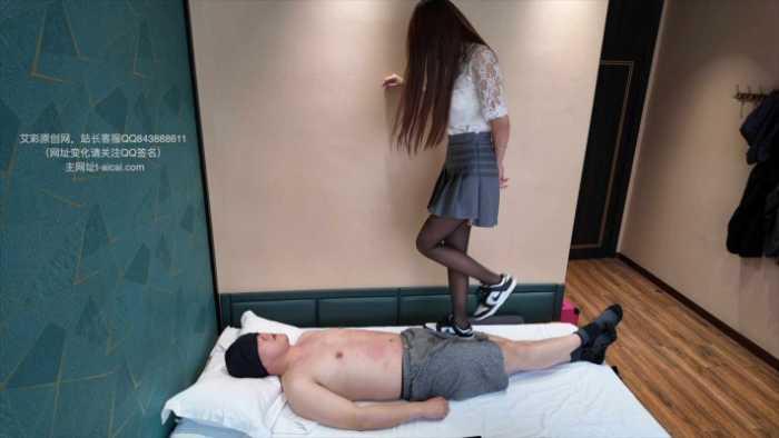 【爱秀套图】柒柒小主的熊猫鞋踩踏 YC-250419