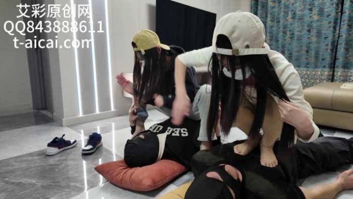 【爱秀套图】『chnnsct1818』脏棉袜裸足深喉窒息 YC-250419-4