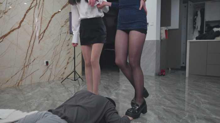 【爱秀套图】冰冰S画画S双主烟烫 两个公认的最臭脚又最美的女人 YC-250421-6