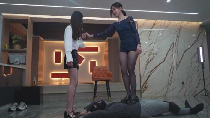 【爱秀套图】冰冰S画画S双主烟烫 两个公认的最臭脚又最美的女人 YC-250421-6