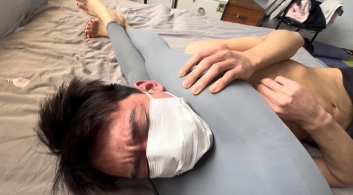 【爱秀套图】桃花姐姐瑜伽裤腿绞裸绞 ACYC-4484