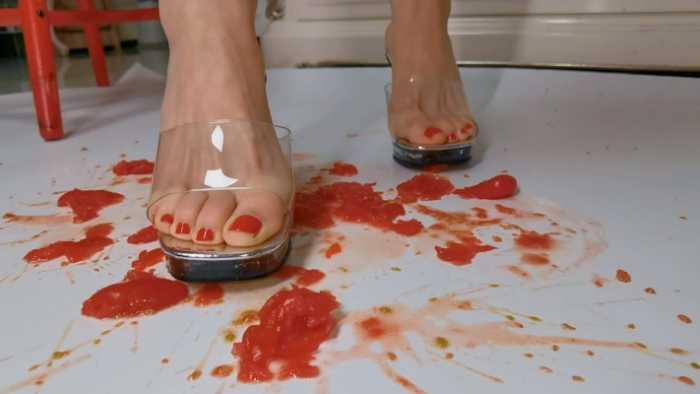 【爱秀套图】【希子】裸足高跟爆汁小番茄 YC-250428-4