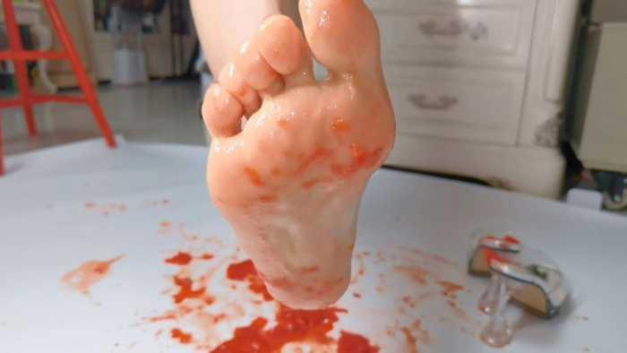 【爱秀套图】【希子】裸足高跟爆汁小番茄 YC-250428-4