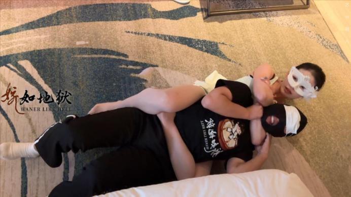 【爱秀套图】【婉儿】肉丝腿绞关节技拳击爆虐粉丝到求饶 ACYC-4519