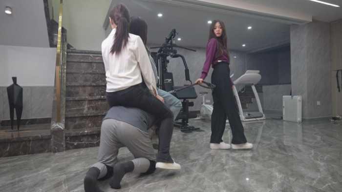 【爱秀套图】超级三美女YAPOO风格顶级大制作 大量美女成吨圣水混合 YC-250502-8