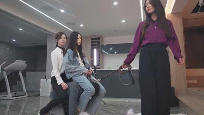 【爱秀套图】超级三美女YAPOO风格顶级大制作 大量美女成吨圣水混合 YC-250502-8