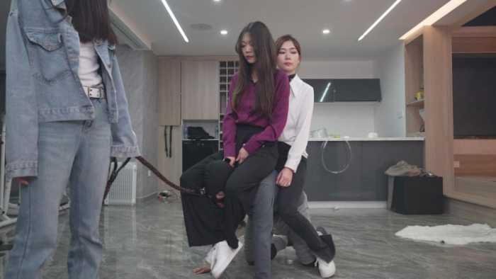 【爱秀套图】超级三美女YAPOO风格顶级大制作 大量美女成吨圣水混合 YC-250502-8