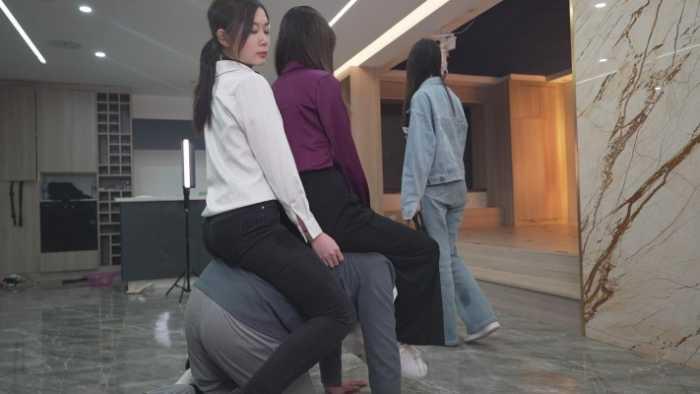 【爱秀套图】超级三美女YAPOO风格顶级大制作 大量美女成吨圣水混合 YC-250502-8