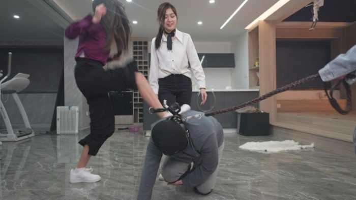 【爱秀套图】超级三美女YAPOO风格顶级大制作 大量美女成吨圣水混合 YC-250502-8