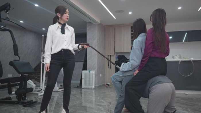 【爱秀套图】超级三美女YAPOO风格顶级大制作 大量美女成吨圣水混合 YC-250502-8