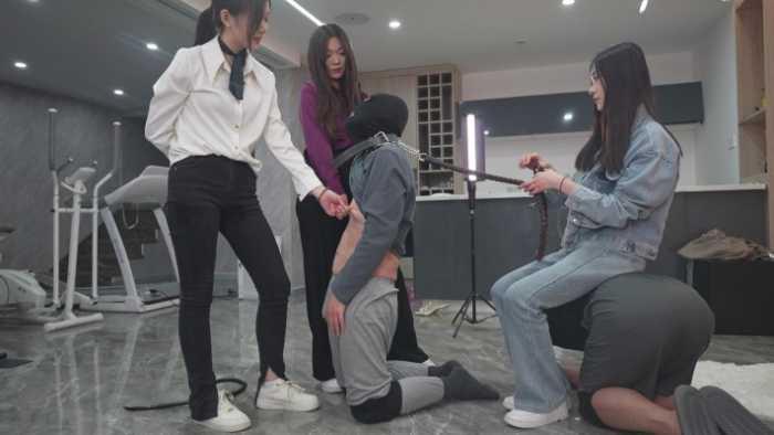 【爱秀套图】超级三美女YAPOO风格顶级大制作 大量美女成吨圣水混合 YC-250502-8