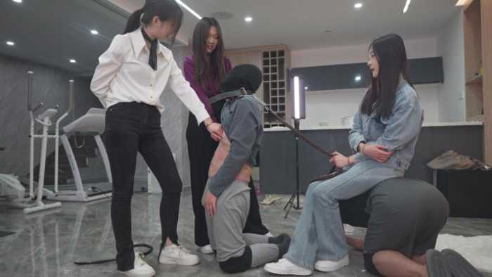 【爱秀套图】超级三美女YAPOO风格顶级大制作 大量美女成吨圣水混合 YC-250502-8